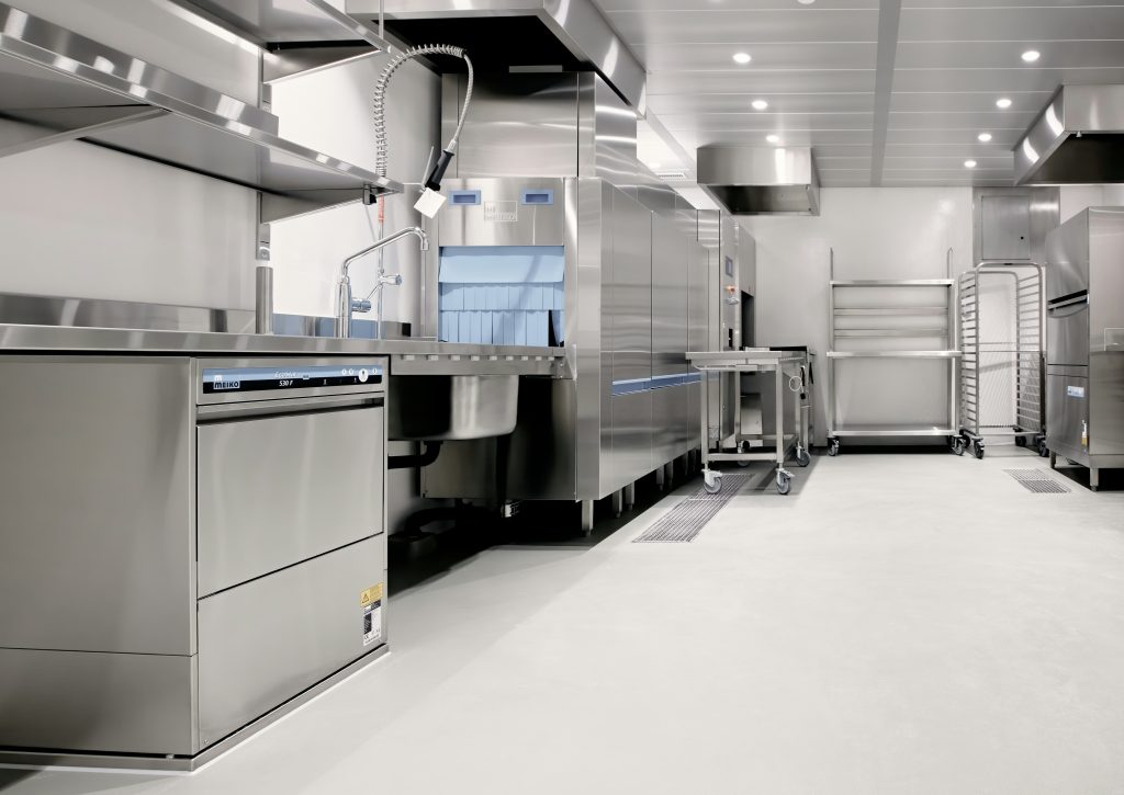 Deep Cleaned Commercial Kitchen